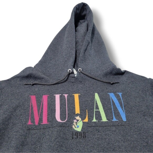 Disney Sweatshirt Size Small S Disney's Mulan Hoodie Pullover Sweatshirt Graphic - Picture 3 of 7